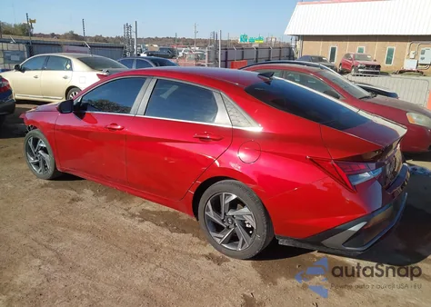 2024 Hyundai Elantra Sel from USA, damaged, VIN KMHLS4DG7RU745710